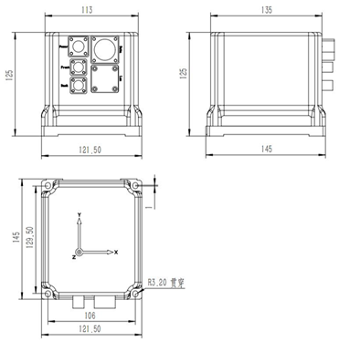 inertial measurement unit Dimensions