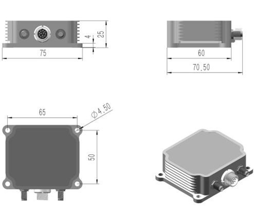 integrated navigation system Dimensions