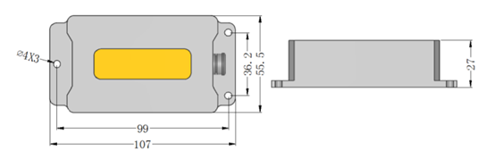 inclination sensors Dimensions