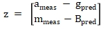 observation equation